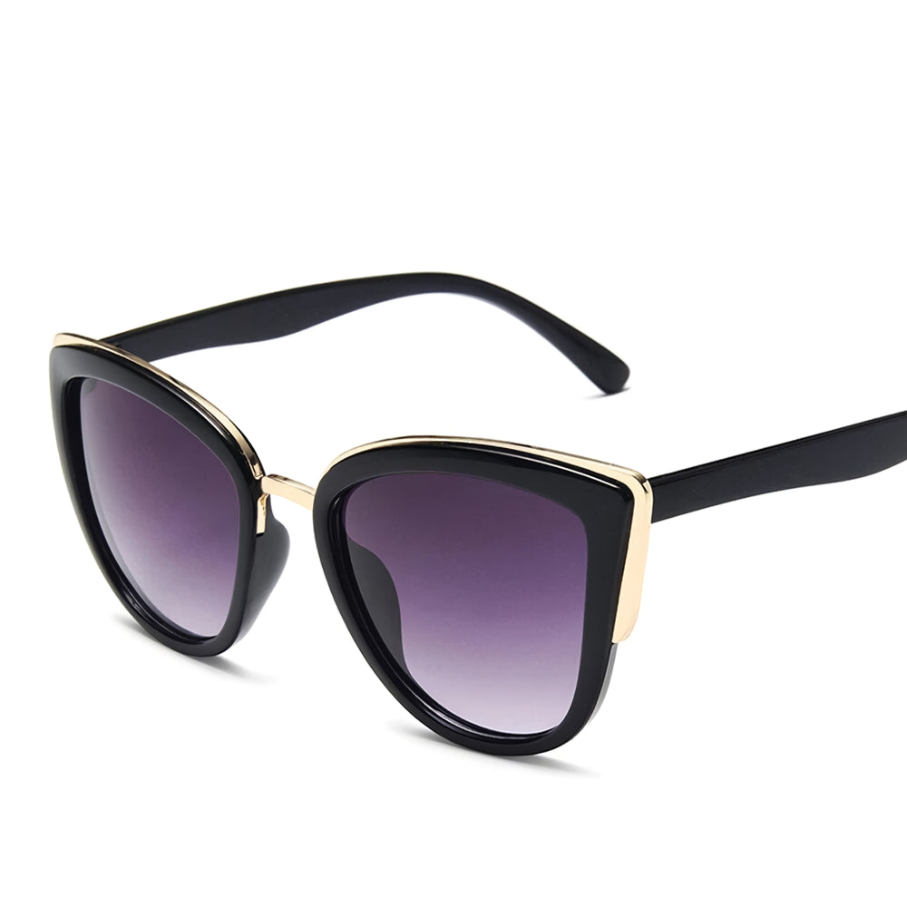Luxury Retro Big Cat Eye Sunglasses for Women