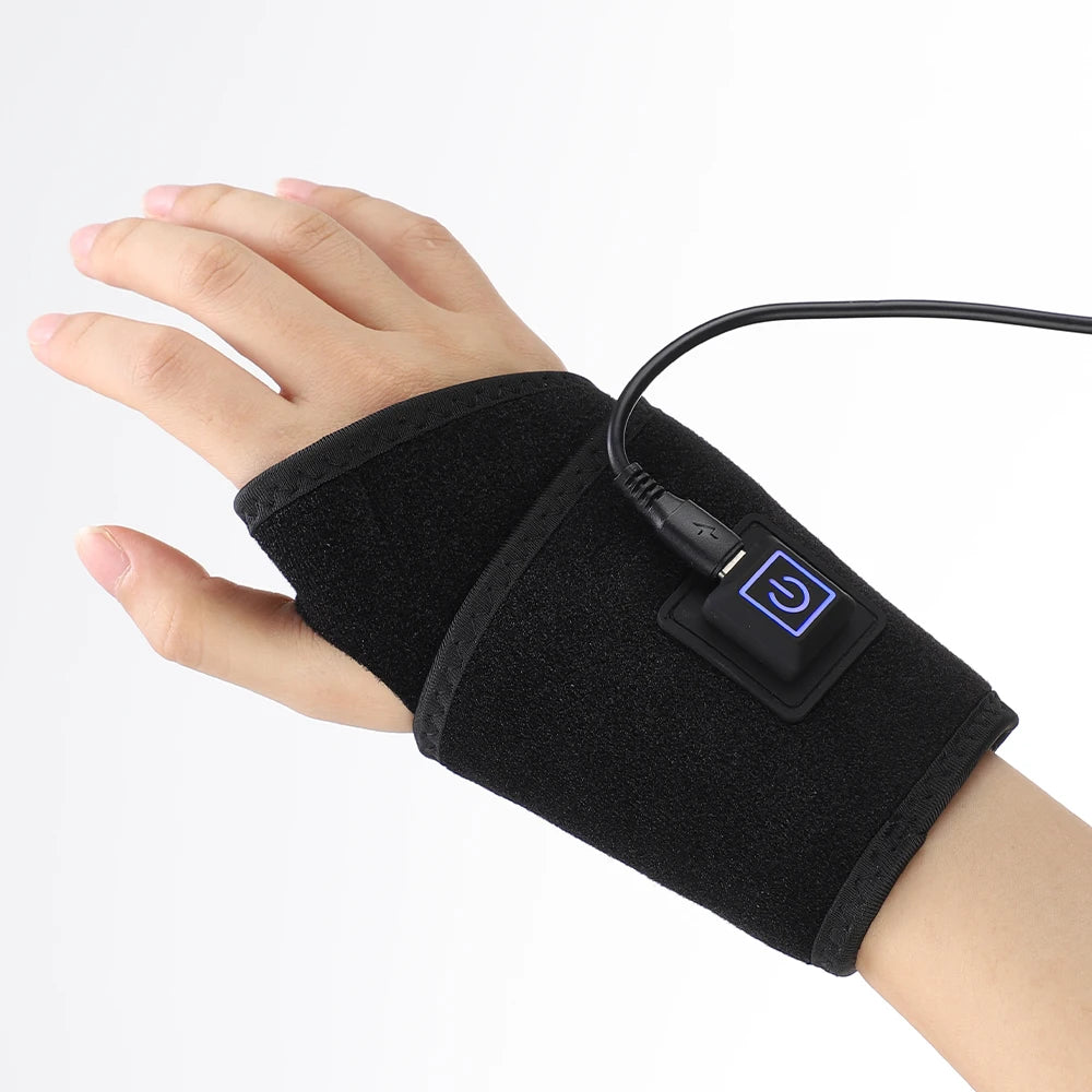 Infrared Light Wrist Brace with 48 LEDs for Muscle Relaxation and Blood Circulation