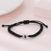 Color: Black rope silver
