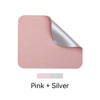 color: Pink + Silver