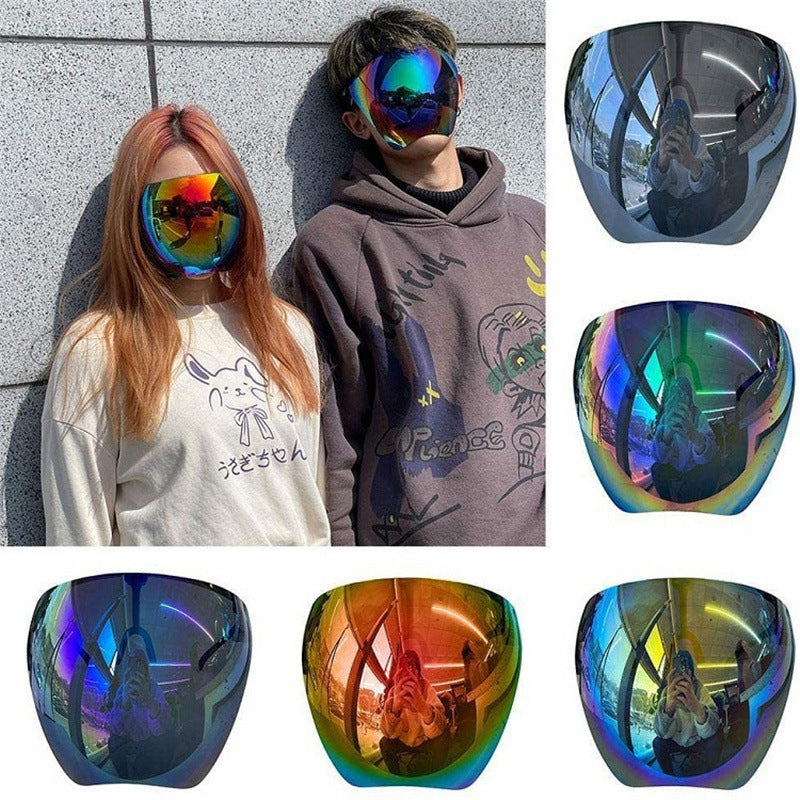 Full-Face Spherical PC Fashion Visor