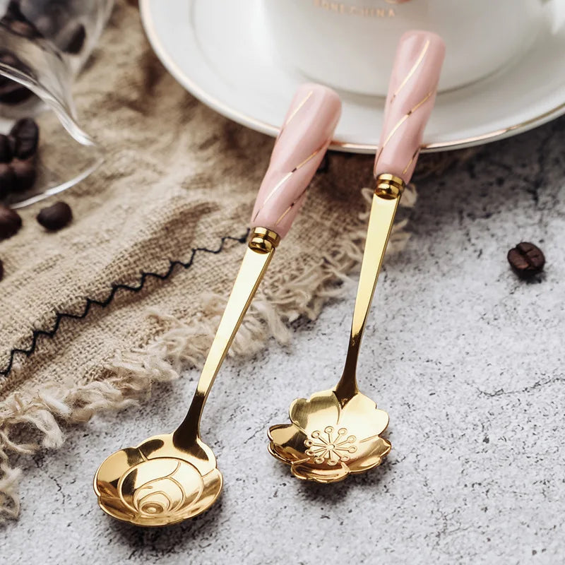 Mini Stainless Steel Dessert Spoons