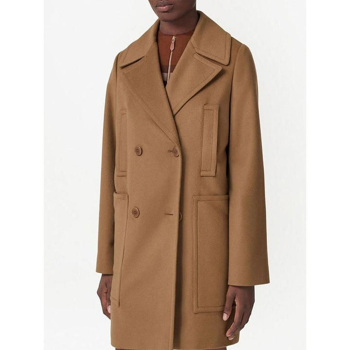 Mid-Length Double Breasted Overcoat