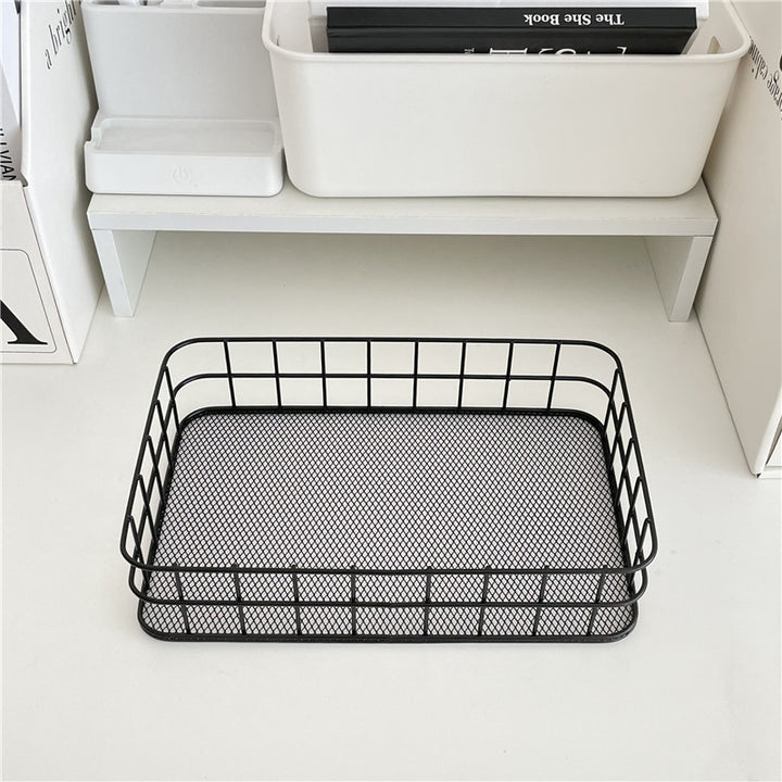 Nordic Iron Desktop Storage Basket