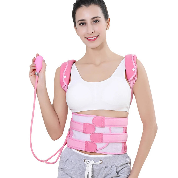 Inflatable Back Posture Corrector and Waist Support Brace