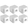 color: 6PCS White