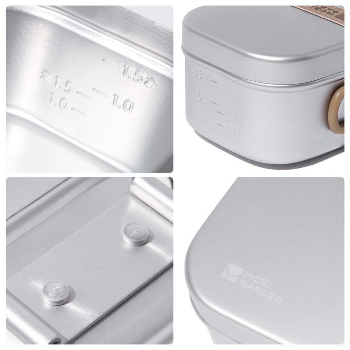 Portable Aluminum Dinner Box