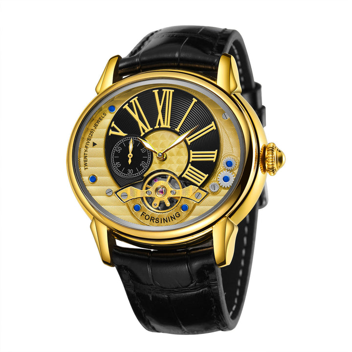 Men's Fashion Dial Flywheel Mechanical Watch