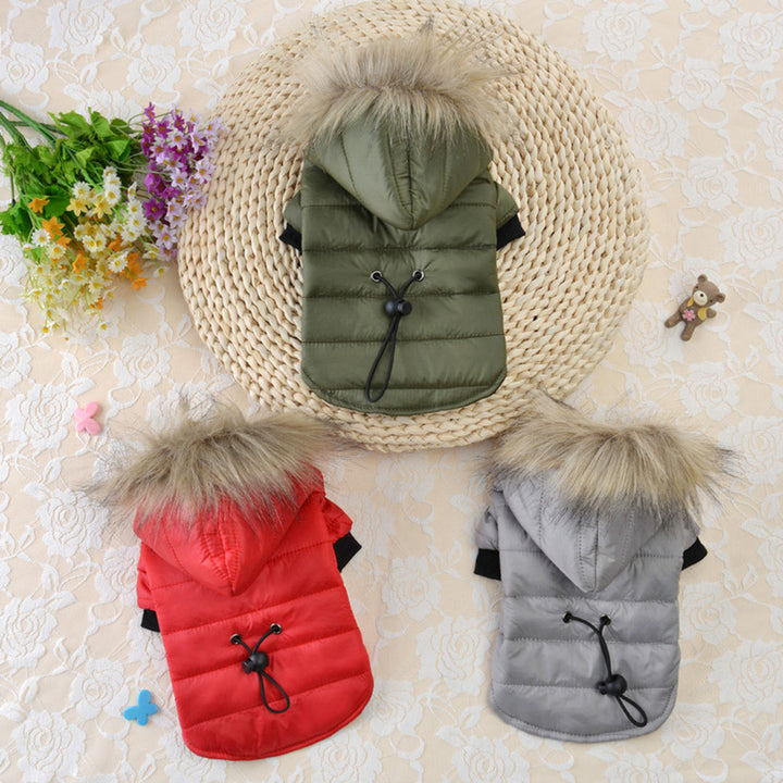 Winter Windproof Dog Hoodie Jacket