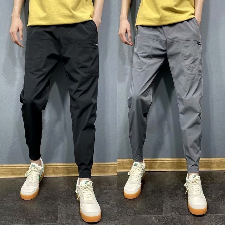 Casual Slim-fitting Fashion Brand Drawstring Jogger Pants