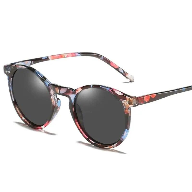 Round Sunglasses with Tinted Lenses