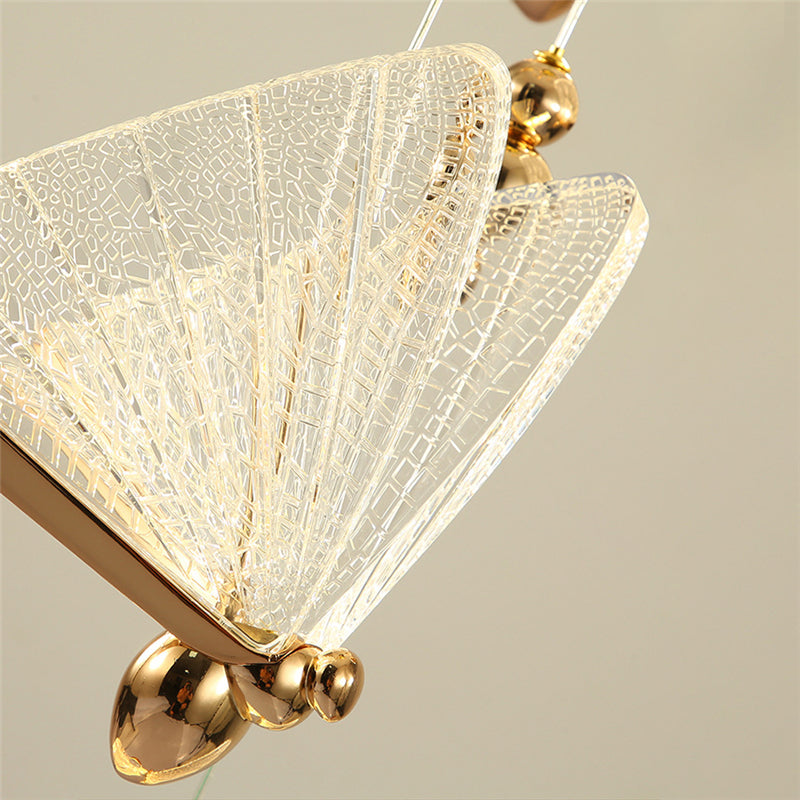 Luxury Butterfly Pendant Chandelier for Indoor Lighting