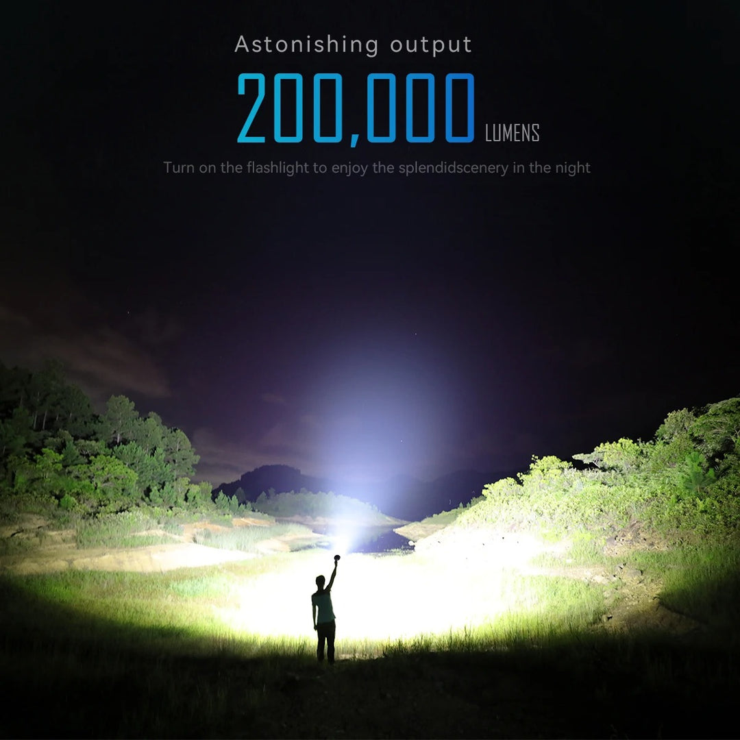 200,000 Lumen High Power Searchlight