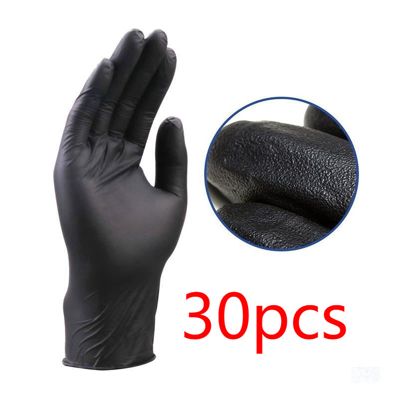 Disposable Black Composite Hand Black Protective Gloves