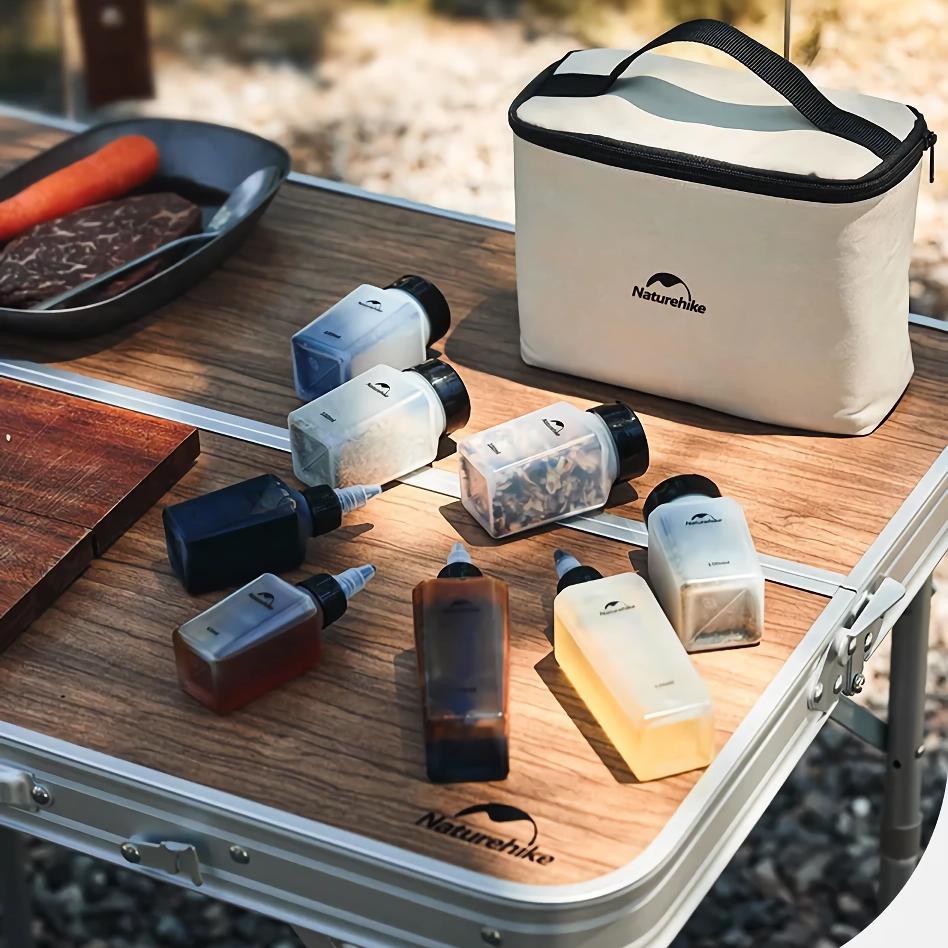 Outdoor Picnic Camping Portable Seasoning Jar Set