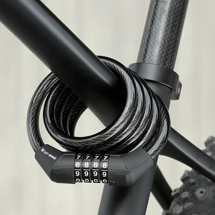 4-Digit Anti-Theft Bicycle Lock