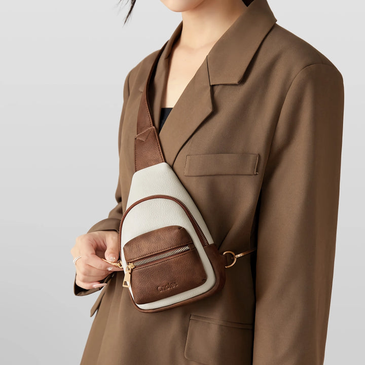 Stylish Leather Sling Bag