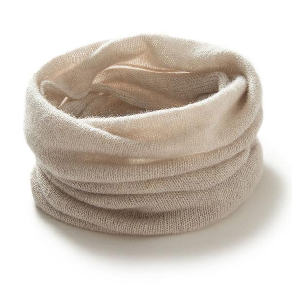 Winter Cashmere Neck Warmer for Women & Children