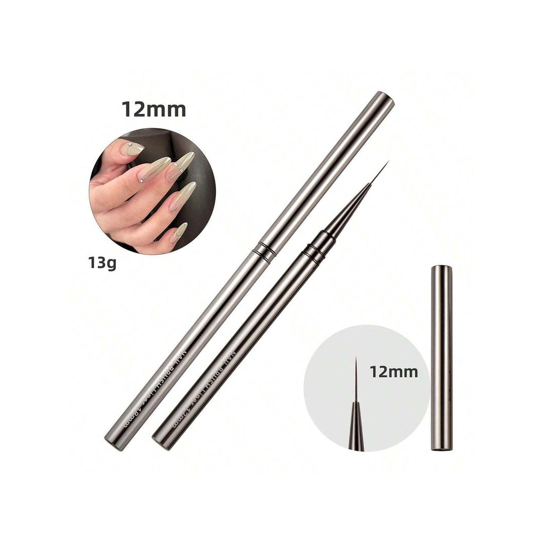 5PCS Nail Art Liner Brush Set for Acrylic and UV Gel Manicure Design