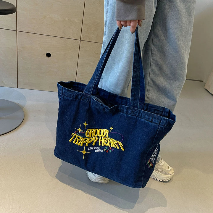 Denim Shoulder Bag