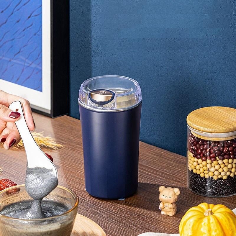 Electric Coffee Grinder with Stainless Steel Blades