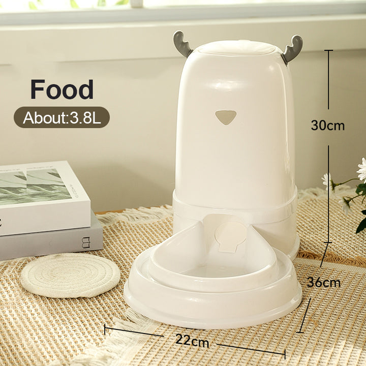 Automatic Dog & Cat Water Feeder with Large Capacity Dispenser