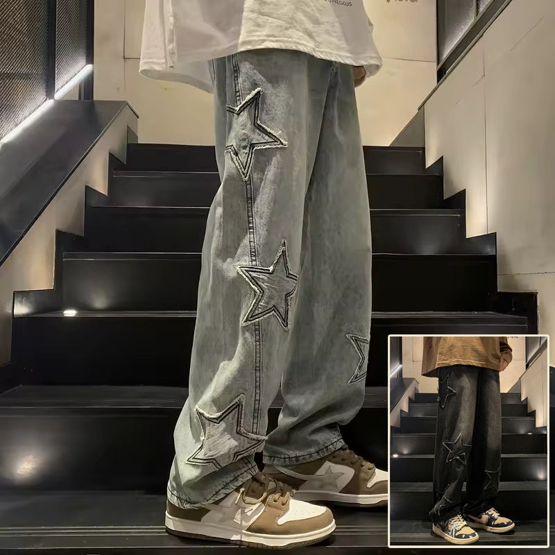 Denim Pants in Blue or Black