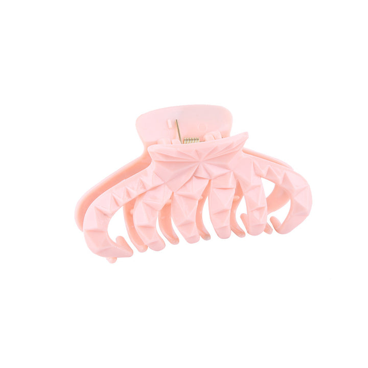 Large 9cm Resin Candy Color Hair Clip