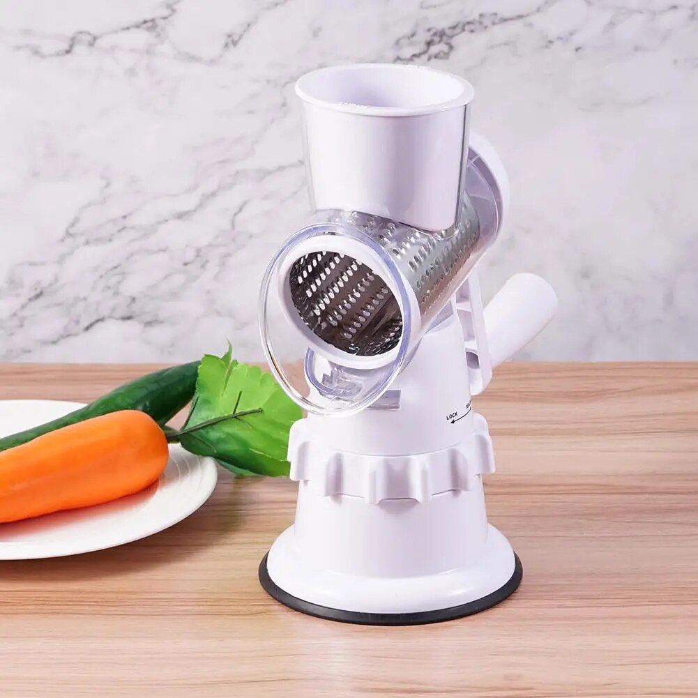 Multi-Function Manual Rotary Cheese Grater