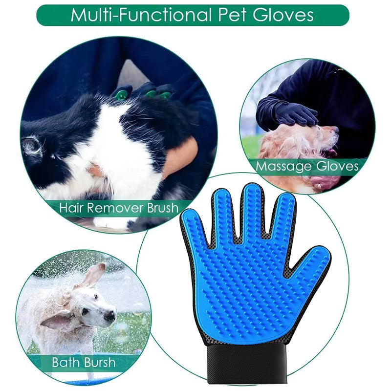 Pet Hair Remover Glove for Dogs and Cats