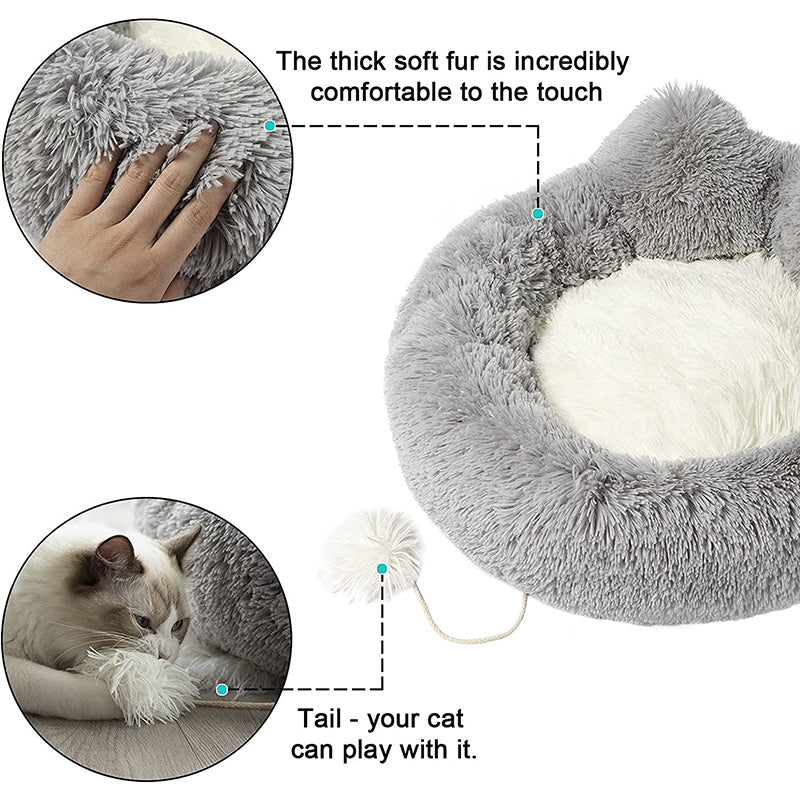 Calming Bed for Small Dogs & Kittens