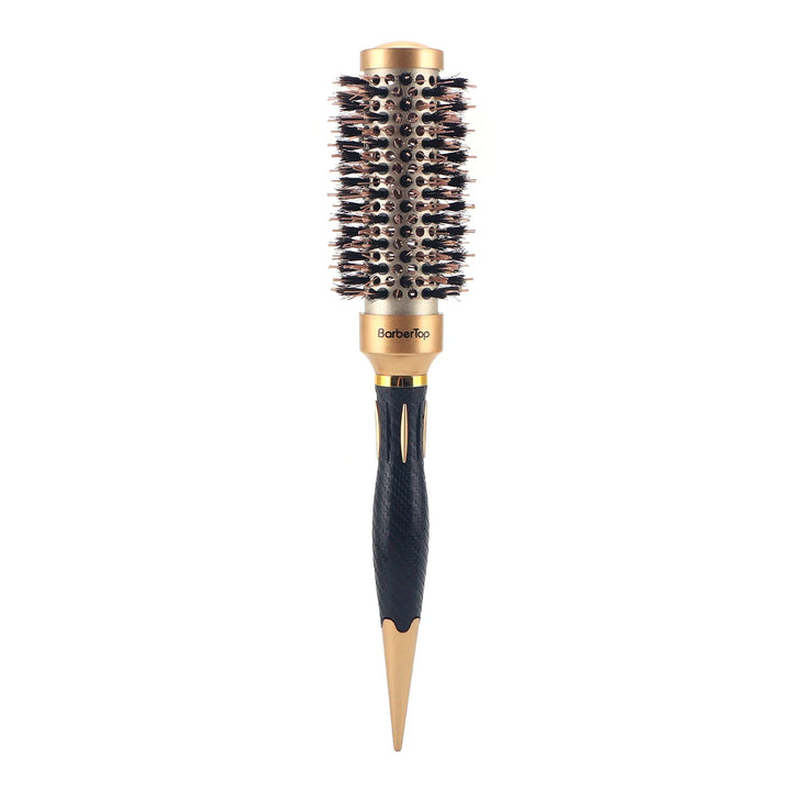 Boar Bristle Round Barrel Hair Curling Brush