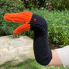 Color: Orange Black Long Style