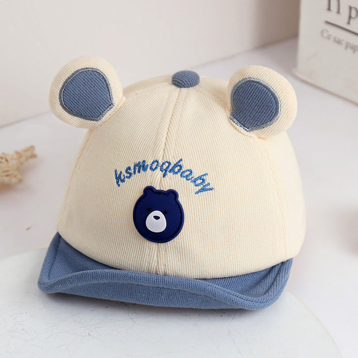 Adorable Bear Ear Baby Baseball Cap