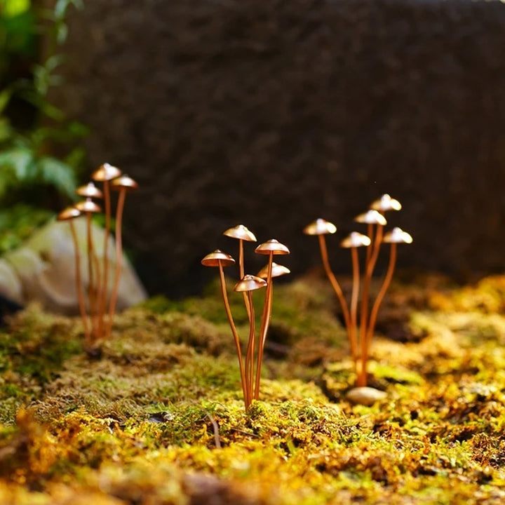 Creative Metal Simulation Mushroom Courtyard Decoration