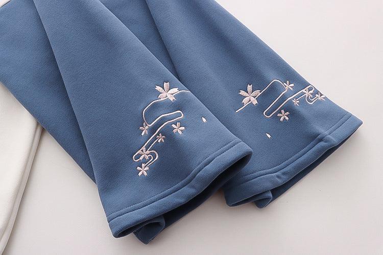 Alphabet Color Matching Sleeves And Velvet Padded Hooded Sweater Women - Trendha