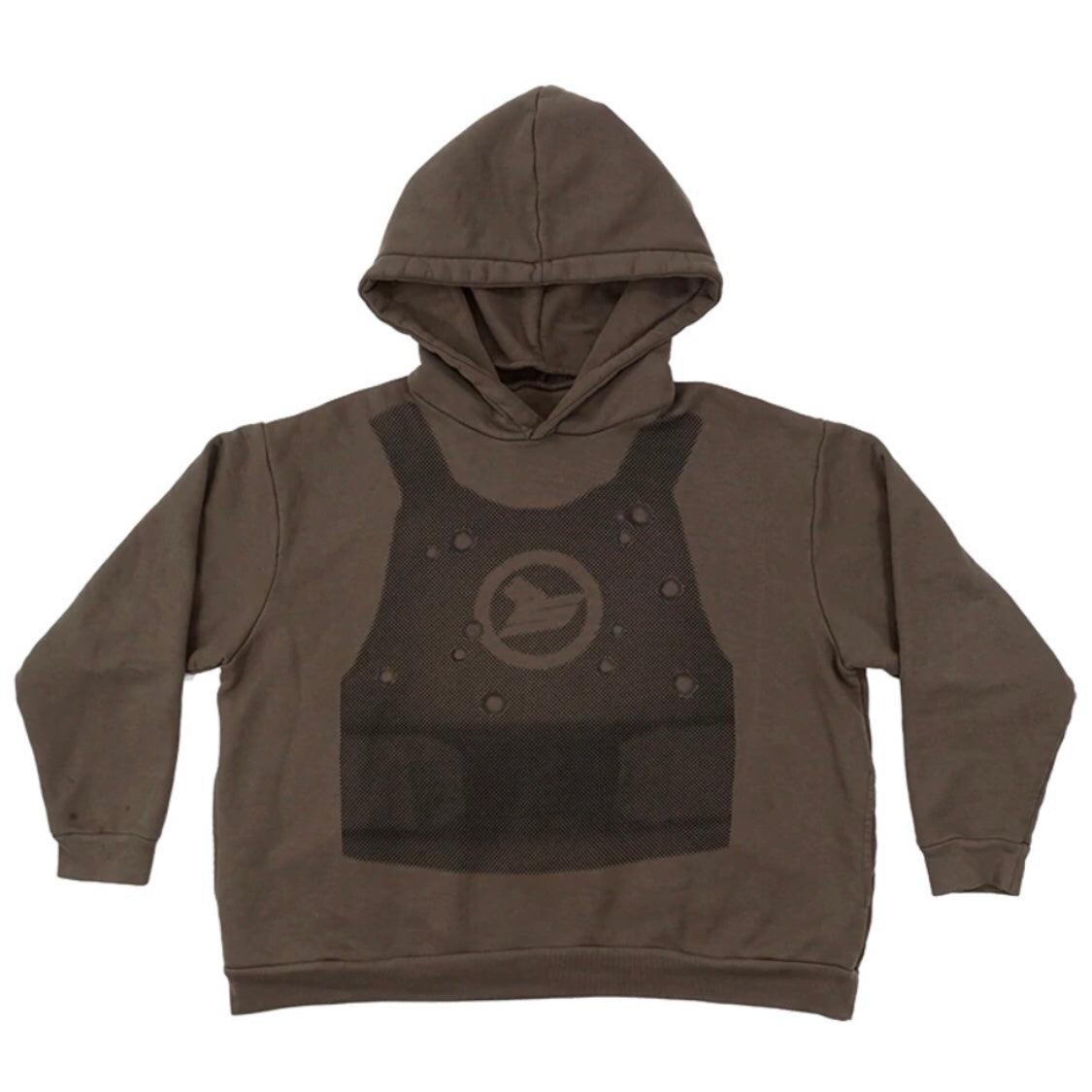 American Street Thickened Plush Hooded Sweater - Trendha