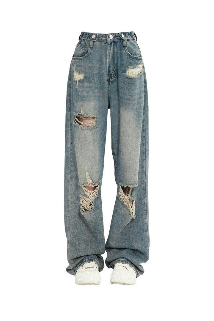 American Vintage Ripped Jeans Girl - Trendha