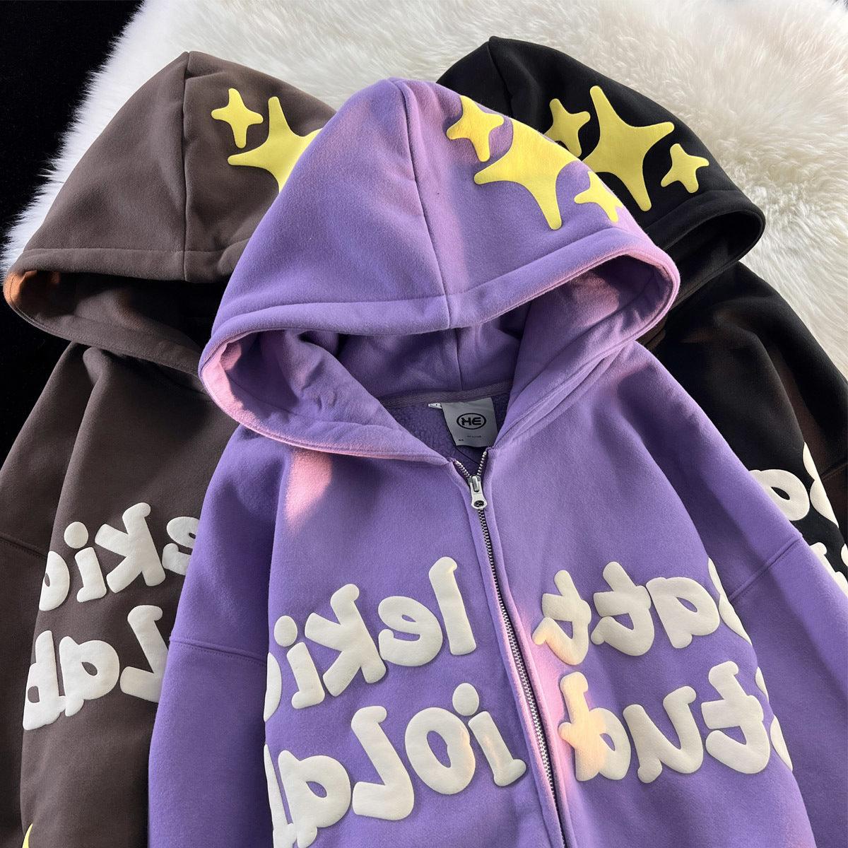 American Vintage Taro Purple Sweater Girl - Trendha