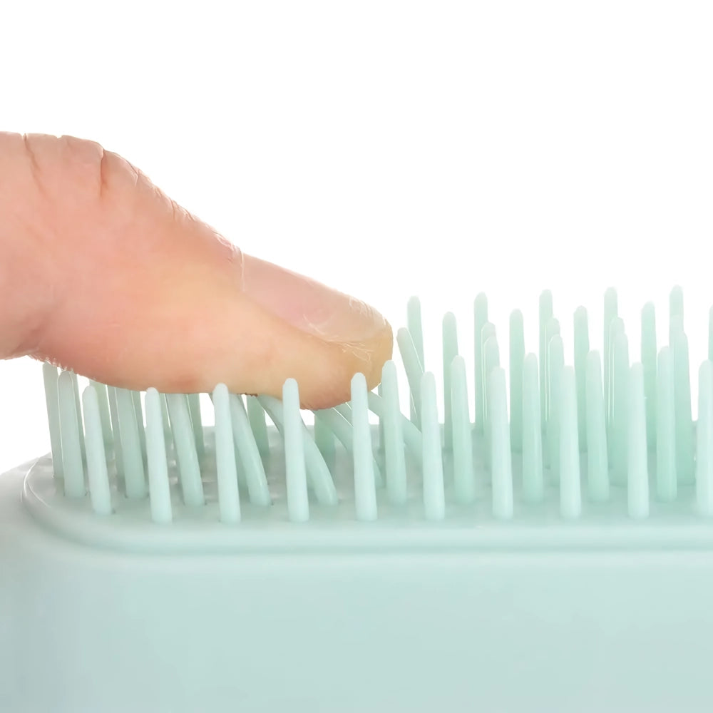 Self-Cleaning Anti-Static Massage Hair Brush