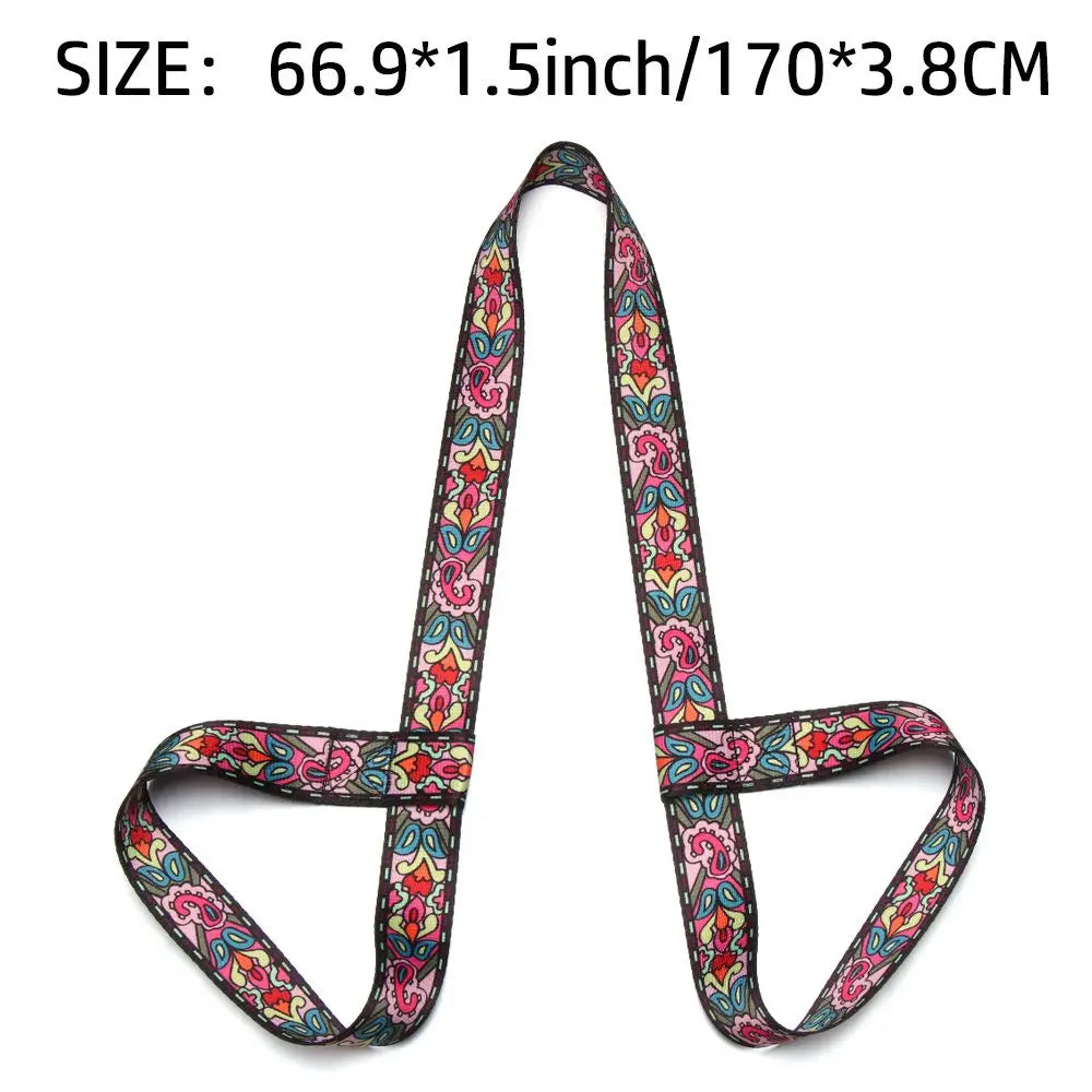 Multicolor Yoga Mat Strap for Easy Carrying