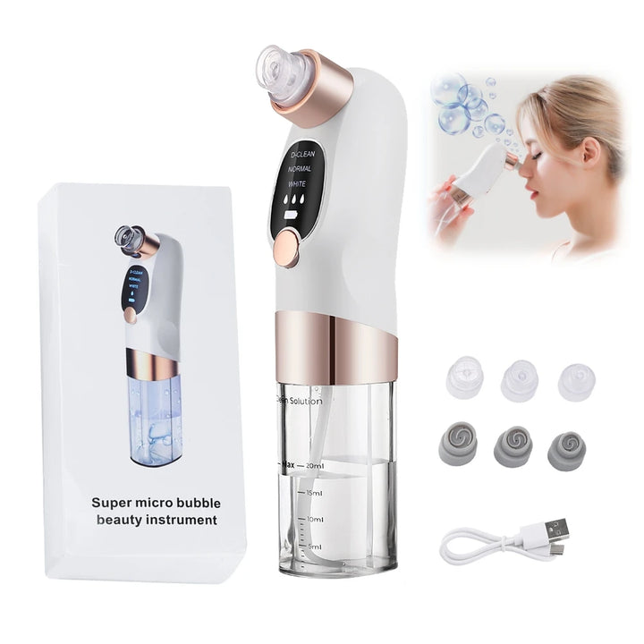 Small Bubble Blackhead Remover - Electric Pore Vacuum for Clear Skin