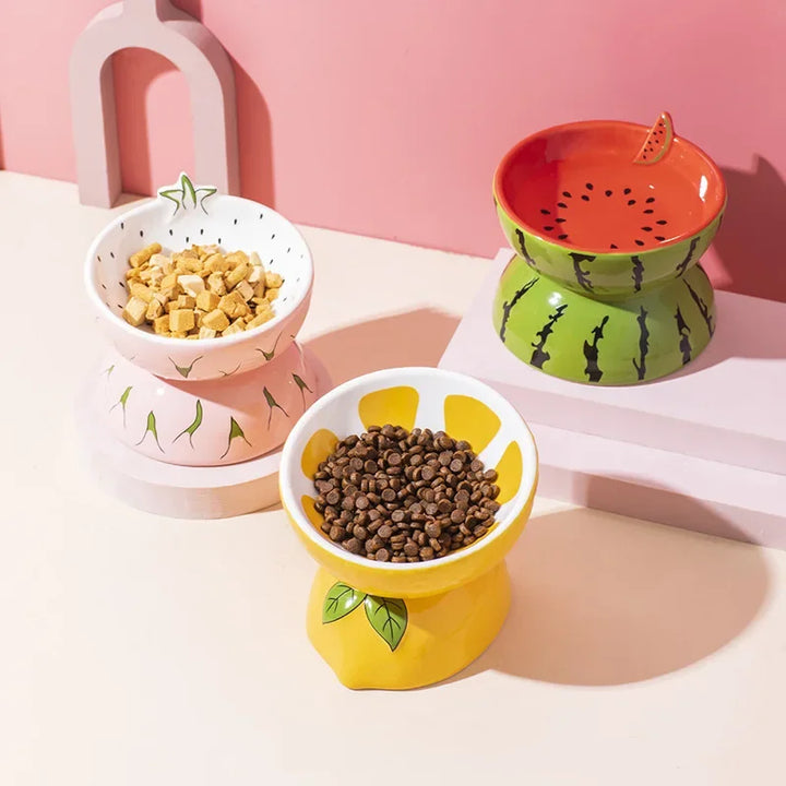 Fruit-Shaped Ceramic Bowls