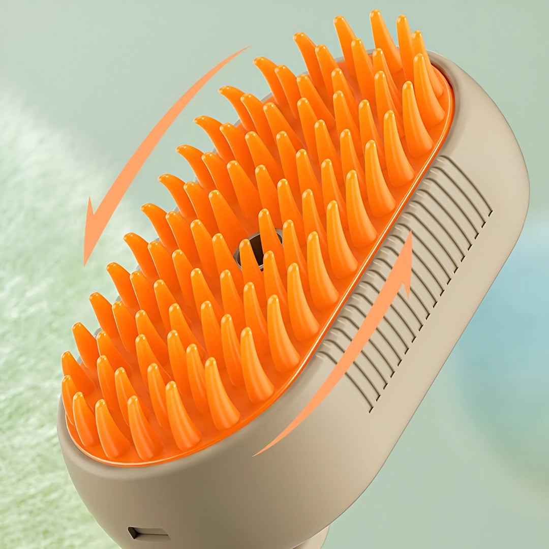 Pet Electric Steam Hair Brush