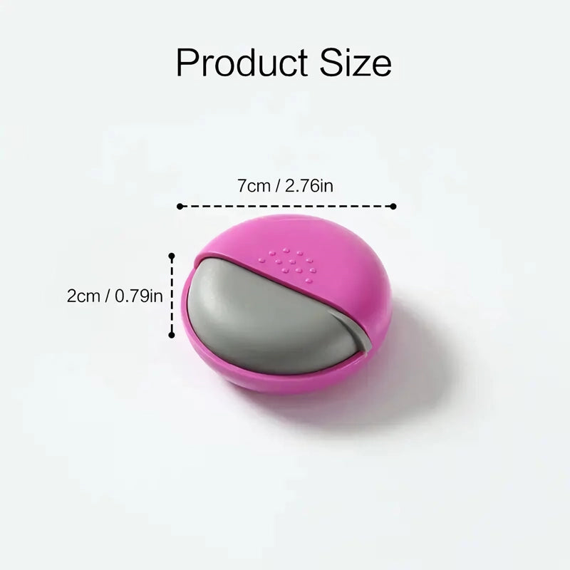 Portable Push and Pull Medicine Pill Organizer