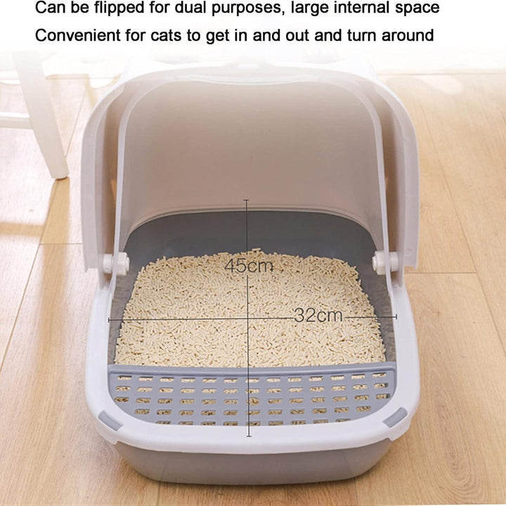 Small Monster Clamshell Cat Litter Box