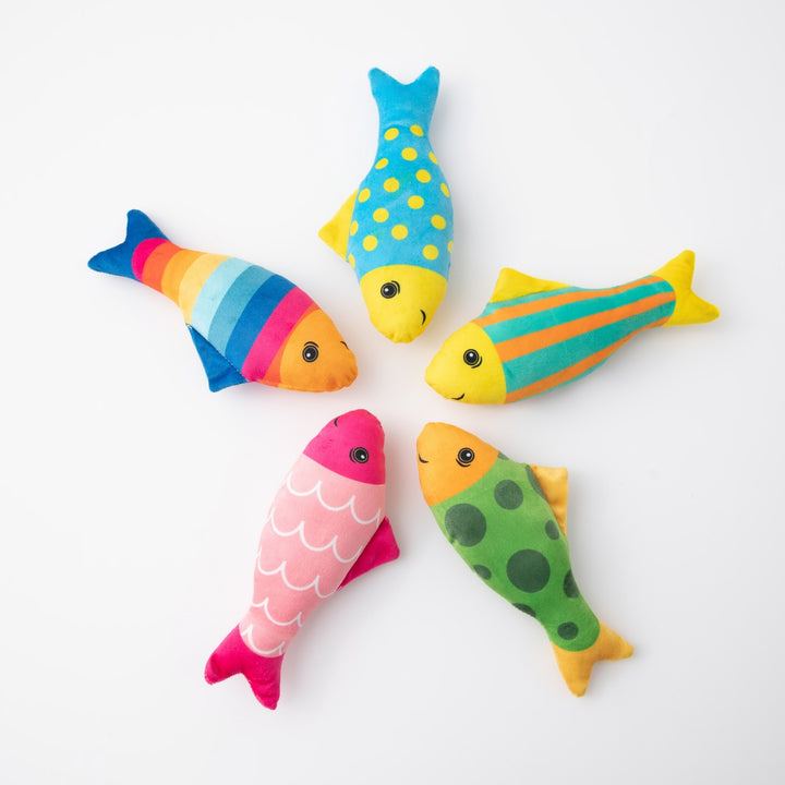 Catnip-Infused Fish Toy