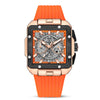 Color: Rose Shell Orange Belt