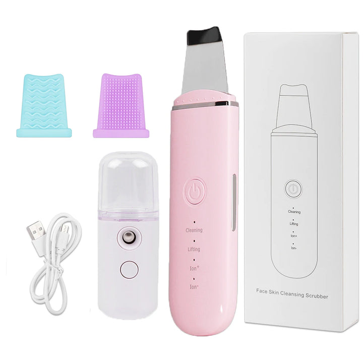 Ultrasonic Skin Scrubber & Blackhead Remover