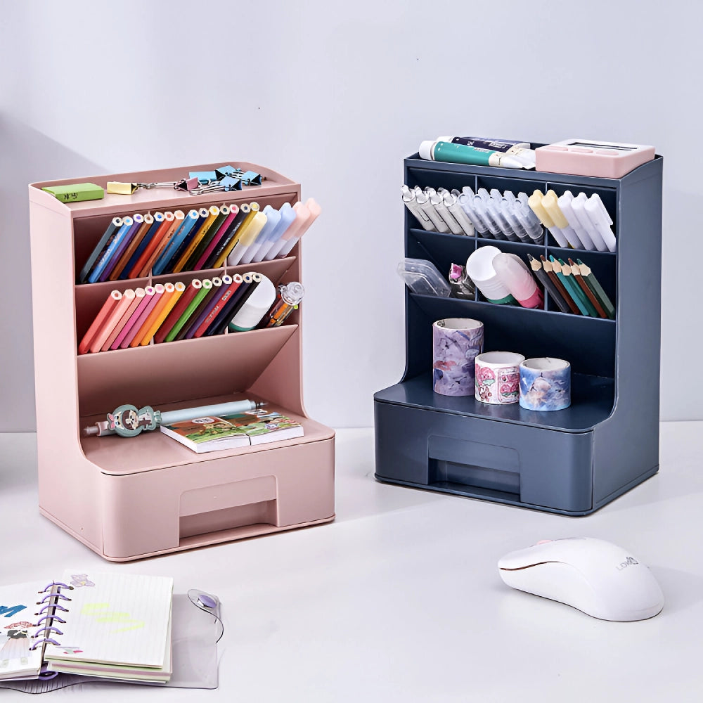 Elegant Multi-Function Desk Organizer